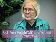 Col. Ret/ Ann Wright on Women's Spaces Show 8/14/2010